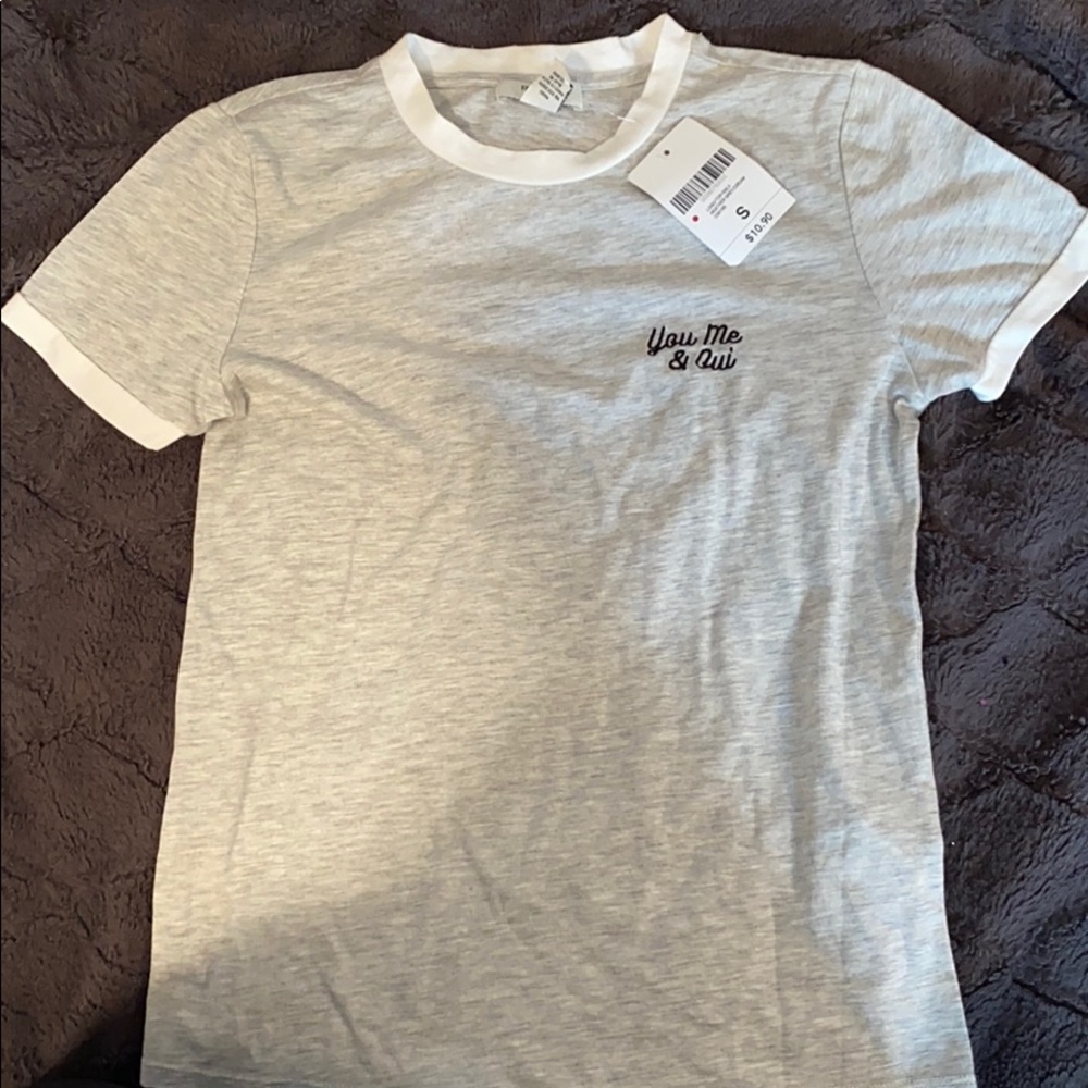 forever21 “you me and oui” t shirt (tag still on)